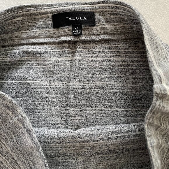 Aritzia talula mini asymmetric skirt gray XS - Picture 9 of 12